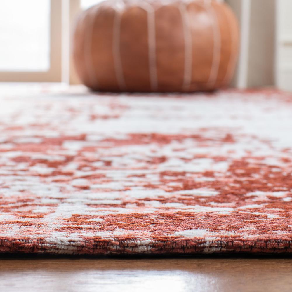 CLASSIC VINTAGE, RUST / IVORY, 6' X 9', Area Rug. Picture 2