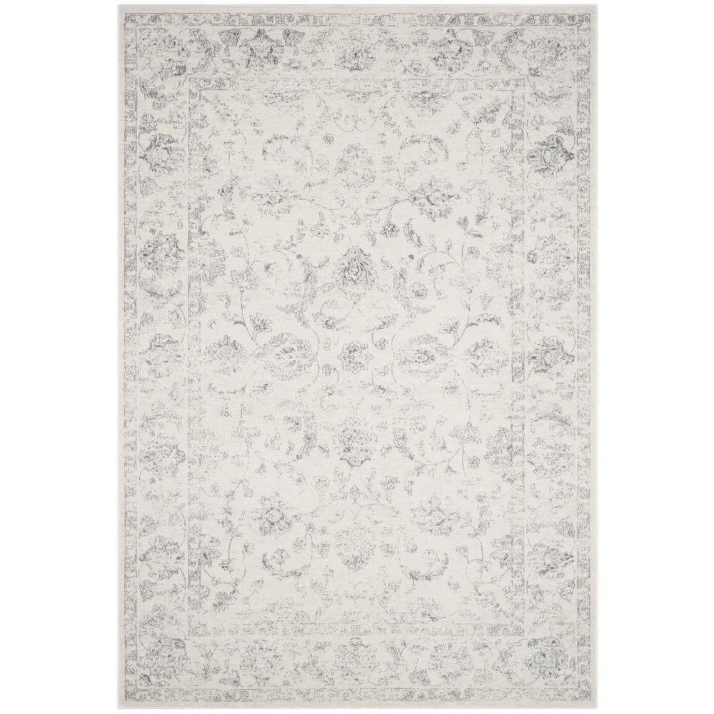CARNEGIE, CREAM / GREY, 3' X 5', Area Rug. Picture 1