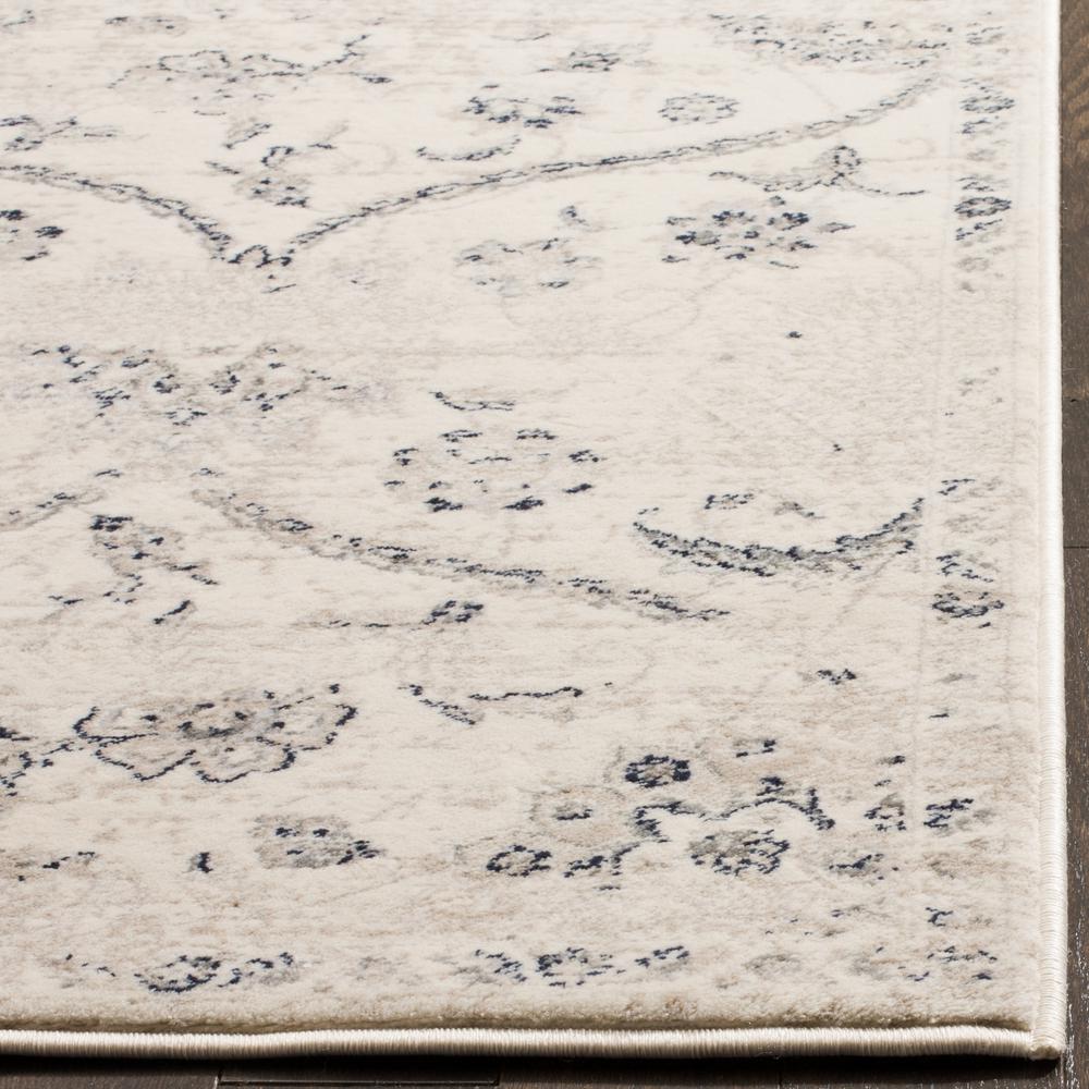 CARNEGIE, CREAM / LIGHT GREY, 5'-1" X 7'-6", Area Rug, CNG624C-5. Picture 2