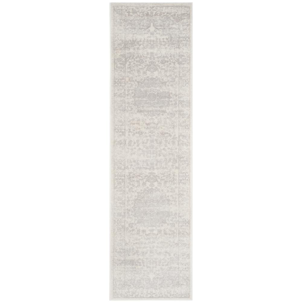 CARNEGIE, CREAM / LIGHT GREY, 2'-3" X 12', Area Rug, CNG631C-212. Picture 1