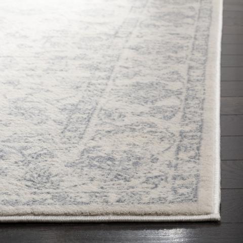 CARNEGIE, CREAM / LIGHT GREY, 2'-3" X 12', Area Rug, CNG631C-212. Picture 2