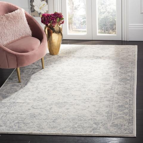 CARNEGIE, CREAM / LIGHT GREY, 3' X 5', Area Rug, CNG631C-3. Picture 3