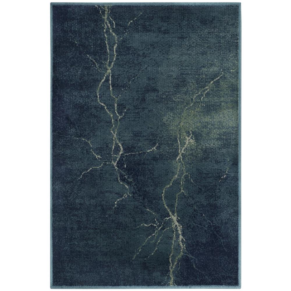 CONSTELLATION VINTAGE, TURQUOISE / MULTI, 2' X 3', Area Rug, CNV748-2224-2. Picture 1