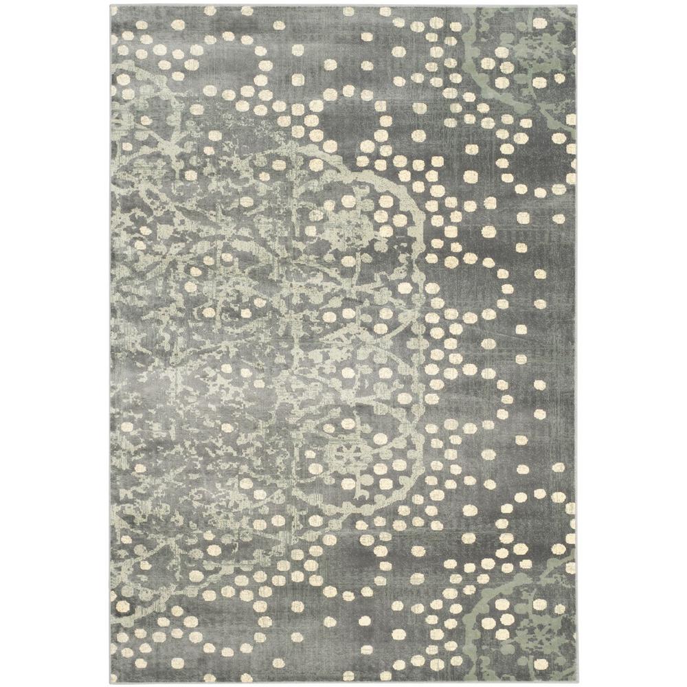 CONSTELLATION VINTAGE, GREY / MULTI, 4' X 5'-7", Area Rug. Picture 1