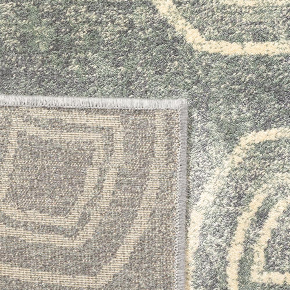 CONSTELLATION VINTAGE, LIGHT GREY/MULTI, 5'-3" X 7'-6", Area Rug, CNV751-2770-5. Picture 3