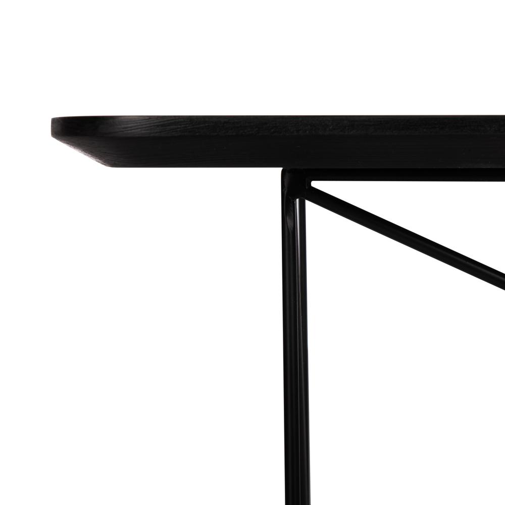 Rylee Rectangle Coffee Table, Dark Grey/Black. Picture 2
