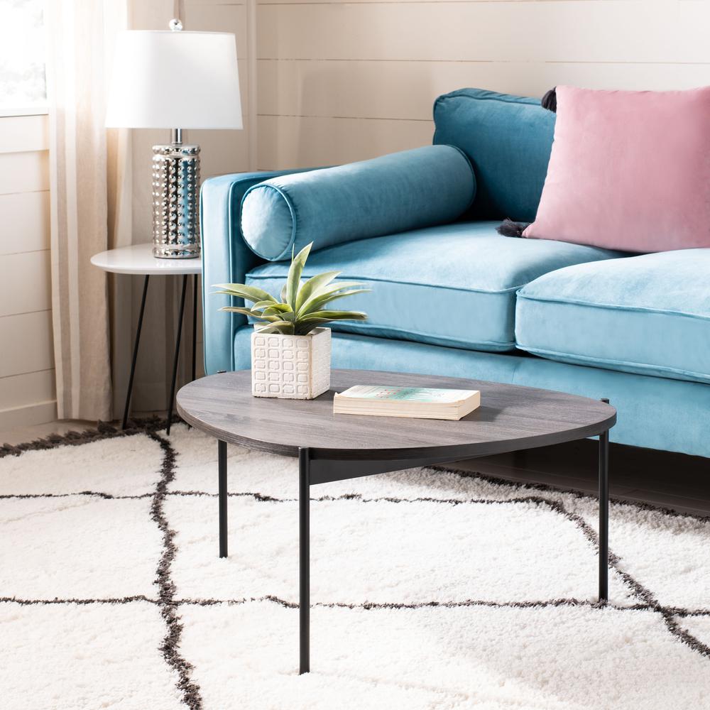 Sven Coffee Table, Dark Grey Oak/Black. Picture 6