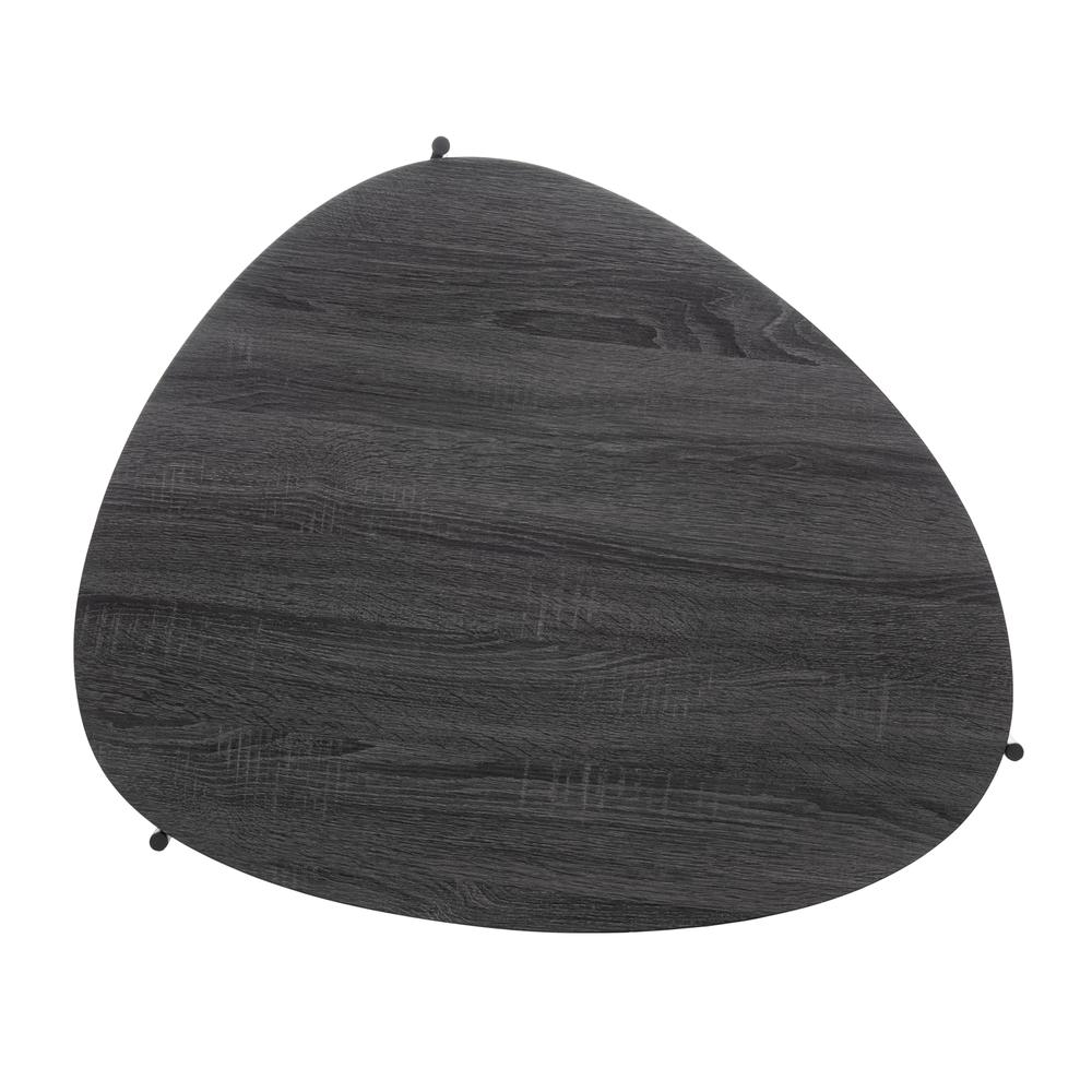 Sven Coffee Table, Dark Grey Oak/Black. Picture 8