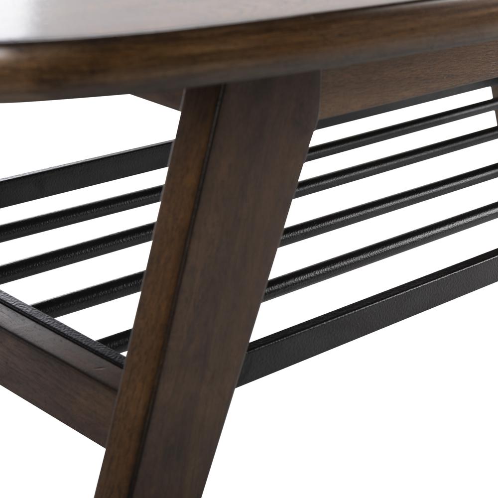 Oren 2 Tier Coffee Table, Dark Walnut. Picture 3