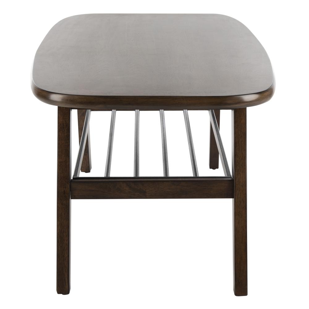Oren 2 Tier Coffee Table, Dark Walnut. Picture 7