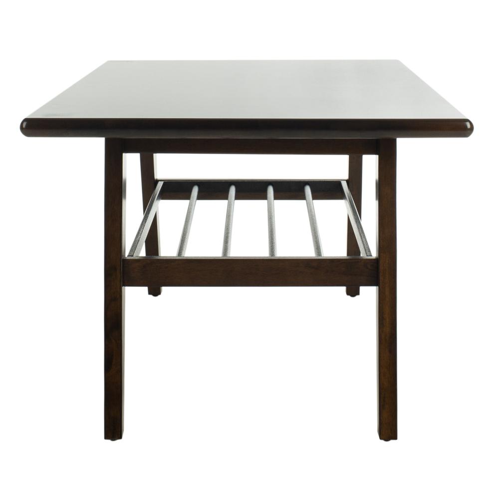 Seth 2 Tier Coffee Table, Dark Walnut. Picture 5