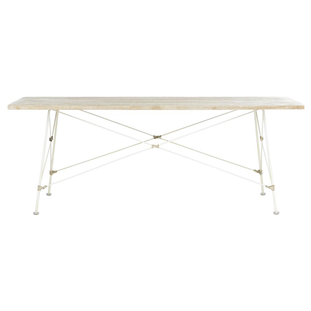 Cyprus Coffee Table, Grey White Wash/White. Picture 1