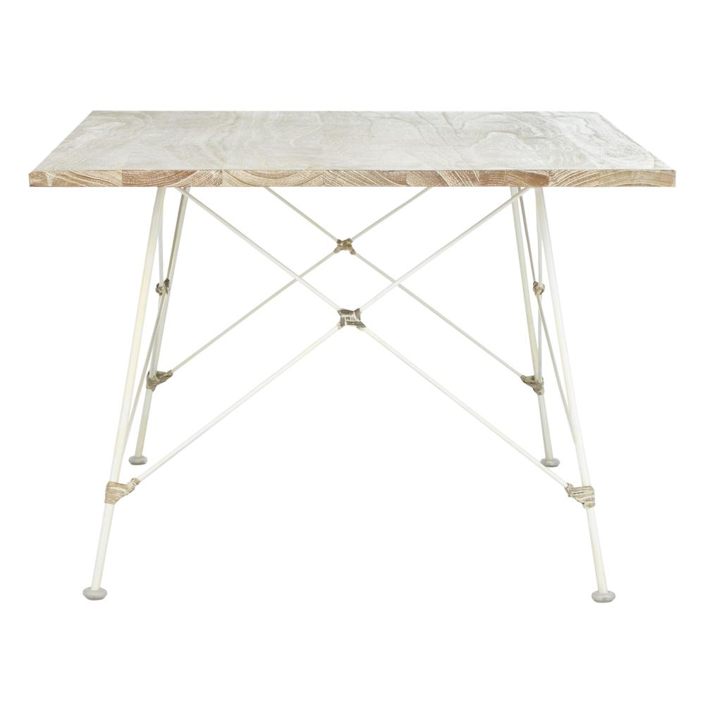 Cyprus Coffee Table, Grey White Wash/White. Picture 7