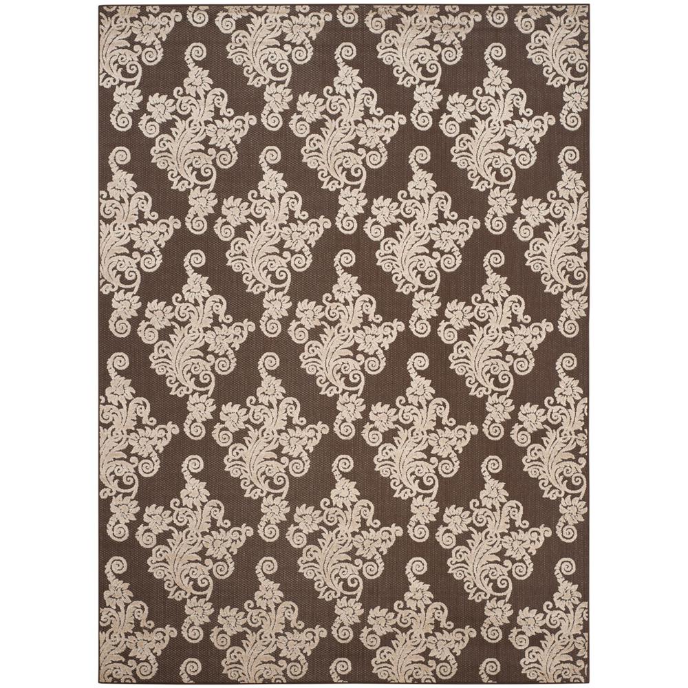 COTTAGE, BROWN / BEIGE, 8' X 11'-2", Area Rug, COT909D-8. Picture 1