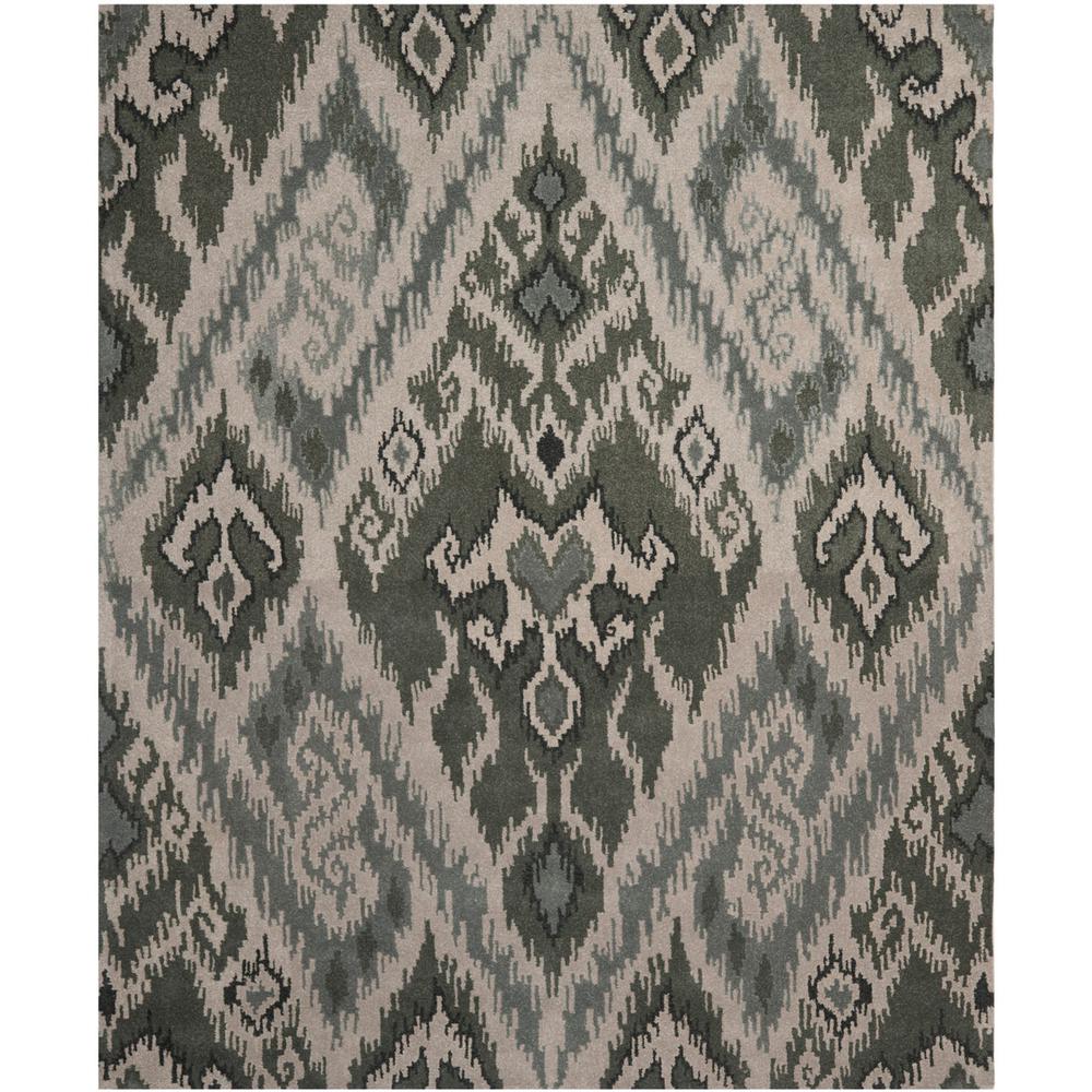 CAPRI, MULTI / GREY, 8' X 10', Area Rug. Picture 1