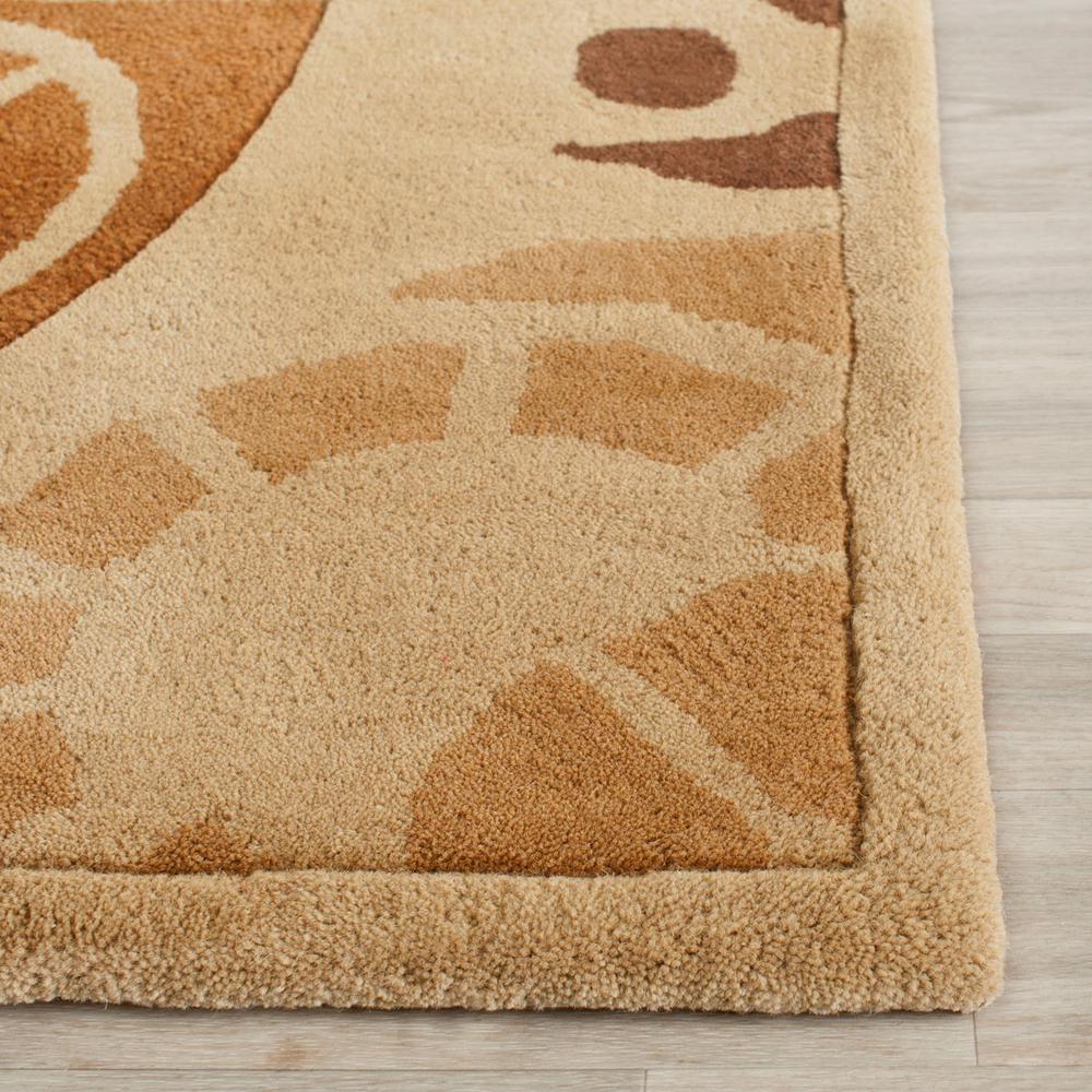 CAPRI, GOLD / MULTI, 4' X 6', Area Rug. Picture 1