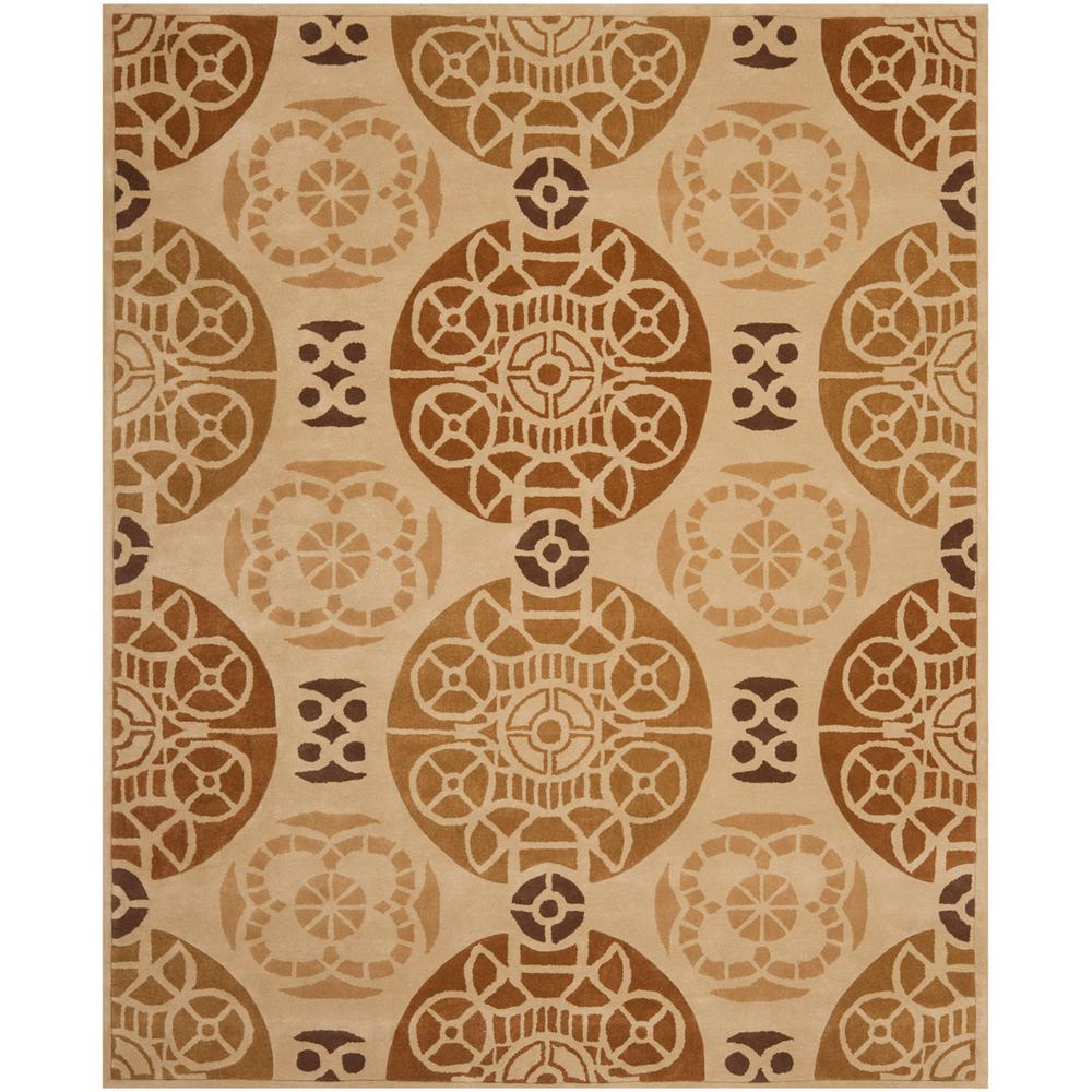 CAPRI, GOLD / MULTI, 8' X 10', Area Rug. Picture 1