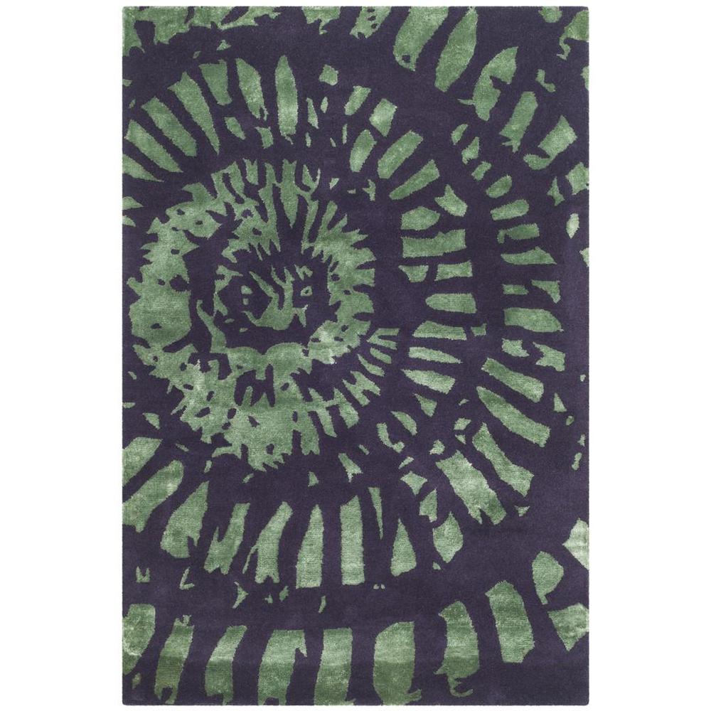 CAPRI, LAVANDER / SAGE, 4' X 6', Area Rug. Picture 1