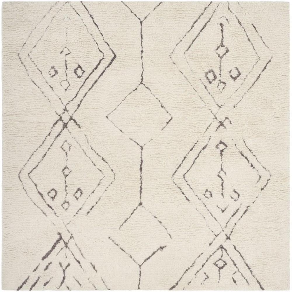 CASABLANCA, IVORY / MULTI, 6' X 6' Square, Area Rug, CSB212A-6SQ. Picture 1
