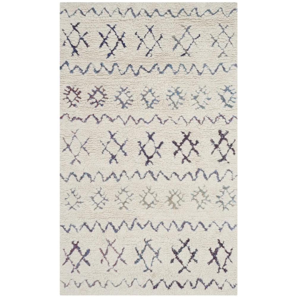 CASABLANCA, IVORY / MULTI, 3' X 5', Area Rug, CSB213A-3. Picture 1