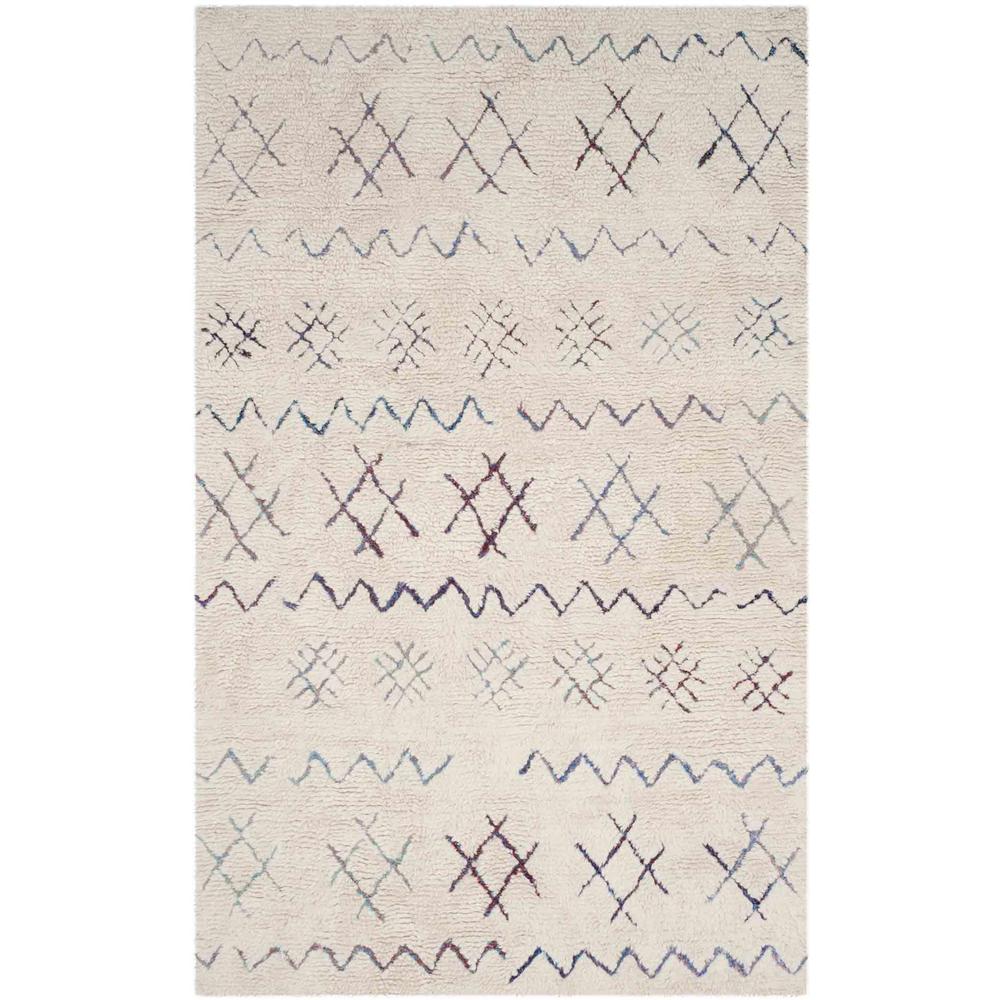 CASABLANCA, IVORY / MULTI, 5' X 8', Area Rug, CSB213A-5. Picture 1