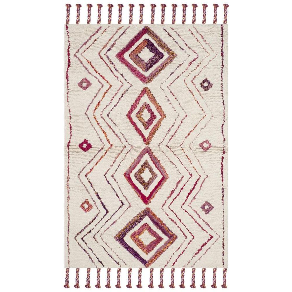 CASABLANCA, IVORY / MULTI, 4' X 6', Area Rug, CSB214A-4. Picture 1