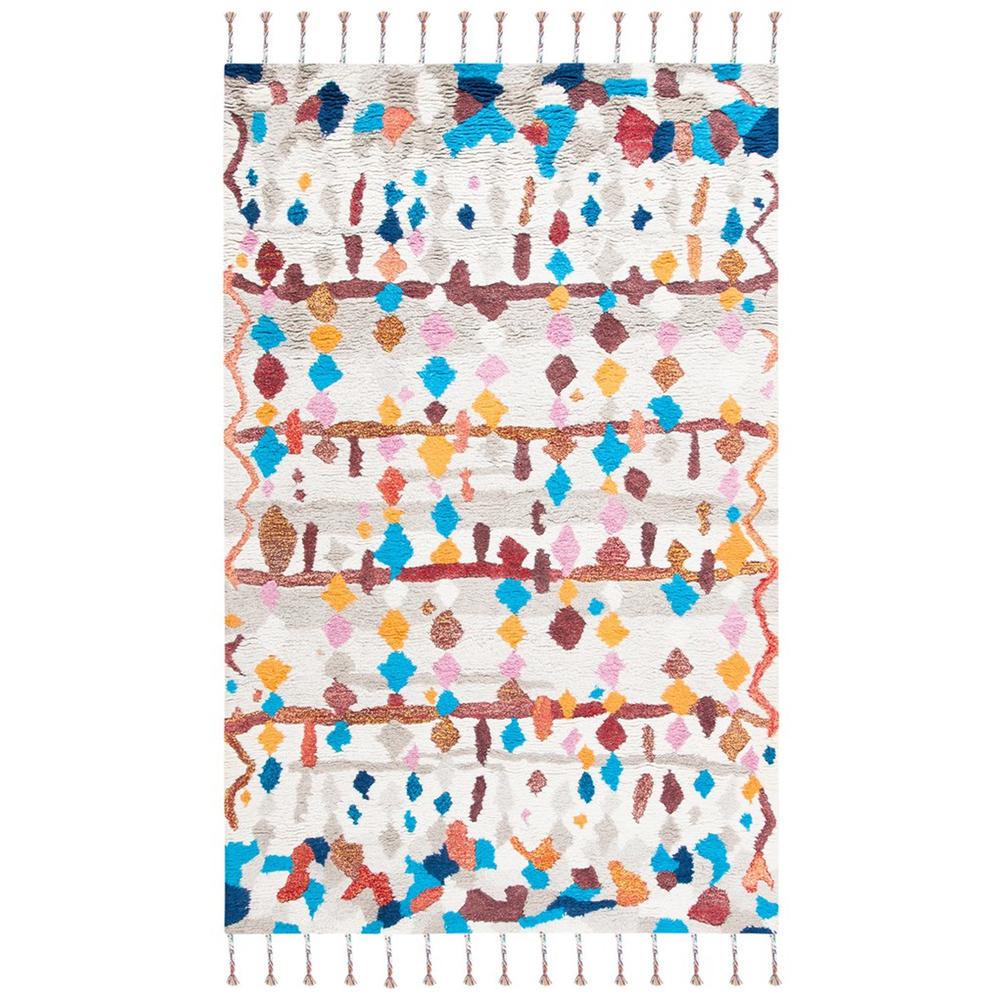 CASABLANCA, IVORY / MULTI, 5' X 8', Area Rug, CSB216A-5. Picture 1