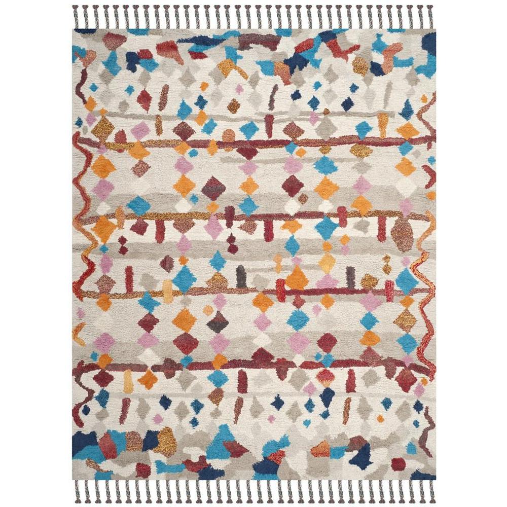 CASABLANCA, IVORY / MULTI, 8' X 10', Area Rug, CSB216A-8. Picture 1
