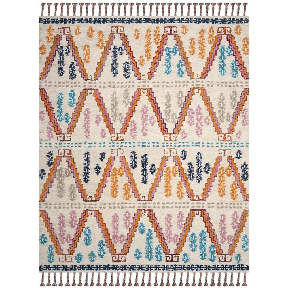 CASABLANCA, IVORY / MULTI, 8' X 10', Area Rug, CSB217A-8. Picture 1