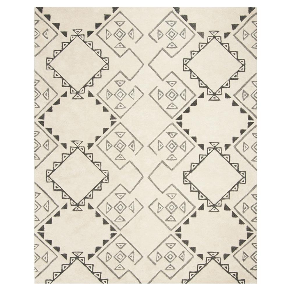 CASABLANCA, IVORY / GREY, 8' X 10', Area Rug, CSB303A-8. Picture 1