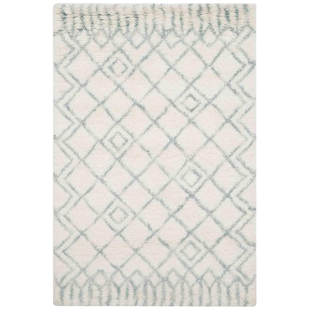 CASABLANCA, IVORY / GREY, 4' X 6', Area Rug, CSB894C-4. Picture 1