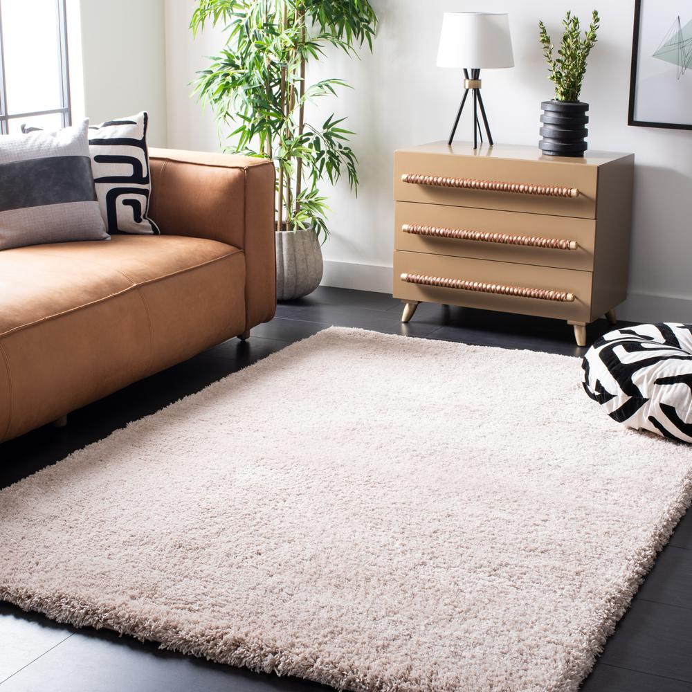 COLORADO SHAG, BEIGE, 5'-1" X 7'-6", Area Rug. Picture 7
