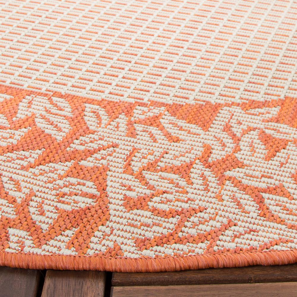 COURTYARD, NATURAL / TERRA, 5'-3" X 5'-3" Round, Area Rug, CY0727-3201-5R. Picture 5