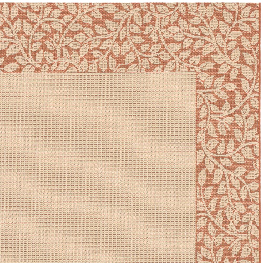 COURTYARD, NATURAL / TERRA, 6'-7" X 6'-7" Square, Area Rug, CY0727-3201-7SQ. Picture 3