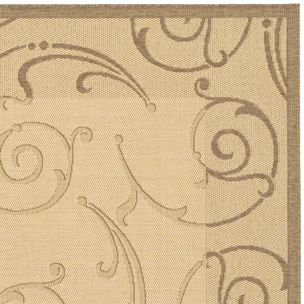 COURTYARD, NATURAL / BROWN, 6'-7" X 6'-7" Square, Area Rug, CY2665-3001-7SQ. Picture 3