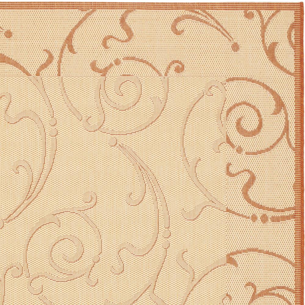 COURTYARD, NATURAL / TERRA, 5'-3" X 7'-7", Area Rug, CY2665-3201-5. Picture 3