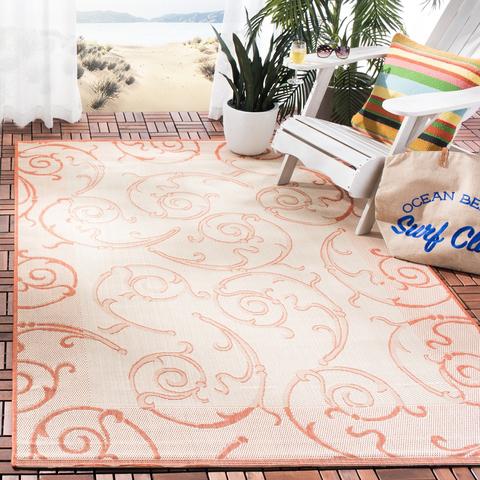 COURTYARD, NATURAL / TERRA, 5'-3" X 7'-7", Area Rug, CY2665-3201-5. Picture 9