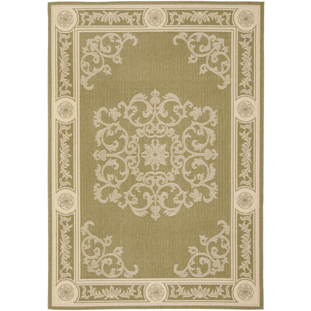 COURTYARD, OLIVE / NATURAL, 2' X 3'-7", Area Rug, CY2914-1E06-2. Picture 1