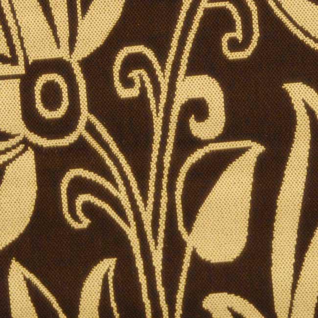COURTYARD, CHOCOLATE / NATURAL, 5'-3" X 7'-7", Area Rug, CY2961-3409-5. Picture 6