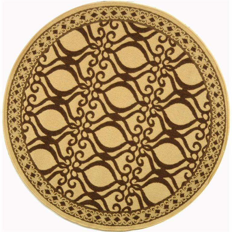 COURTYARD, NATURAL / BROWN, 5'-3" X 7'-7", Area Rug, CY3040-3001-5. Picture 6