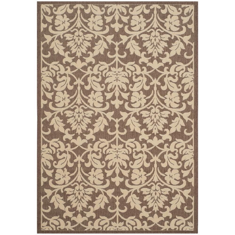 COURTYARD, CHOCOLATE / NATURAL, 2' X 3'-7", Area Rug, CY3416-3409-2. Picture 1