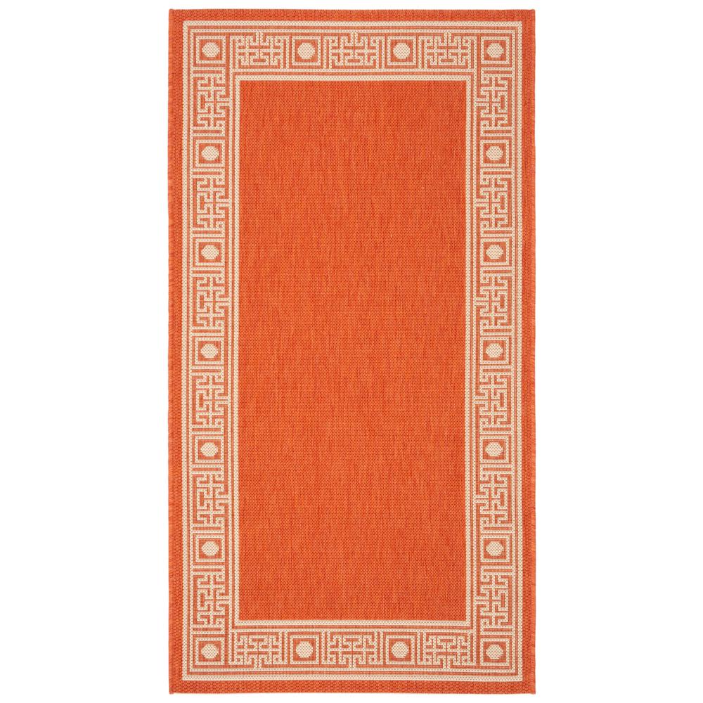 COURTYARD, RUST / SAND, 2'-7" X 5', Area Rug, CY5143A-3. Picture 1
