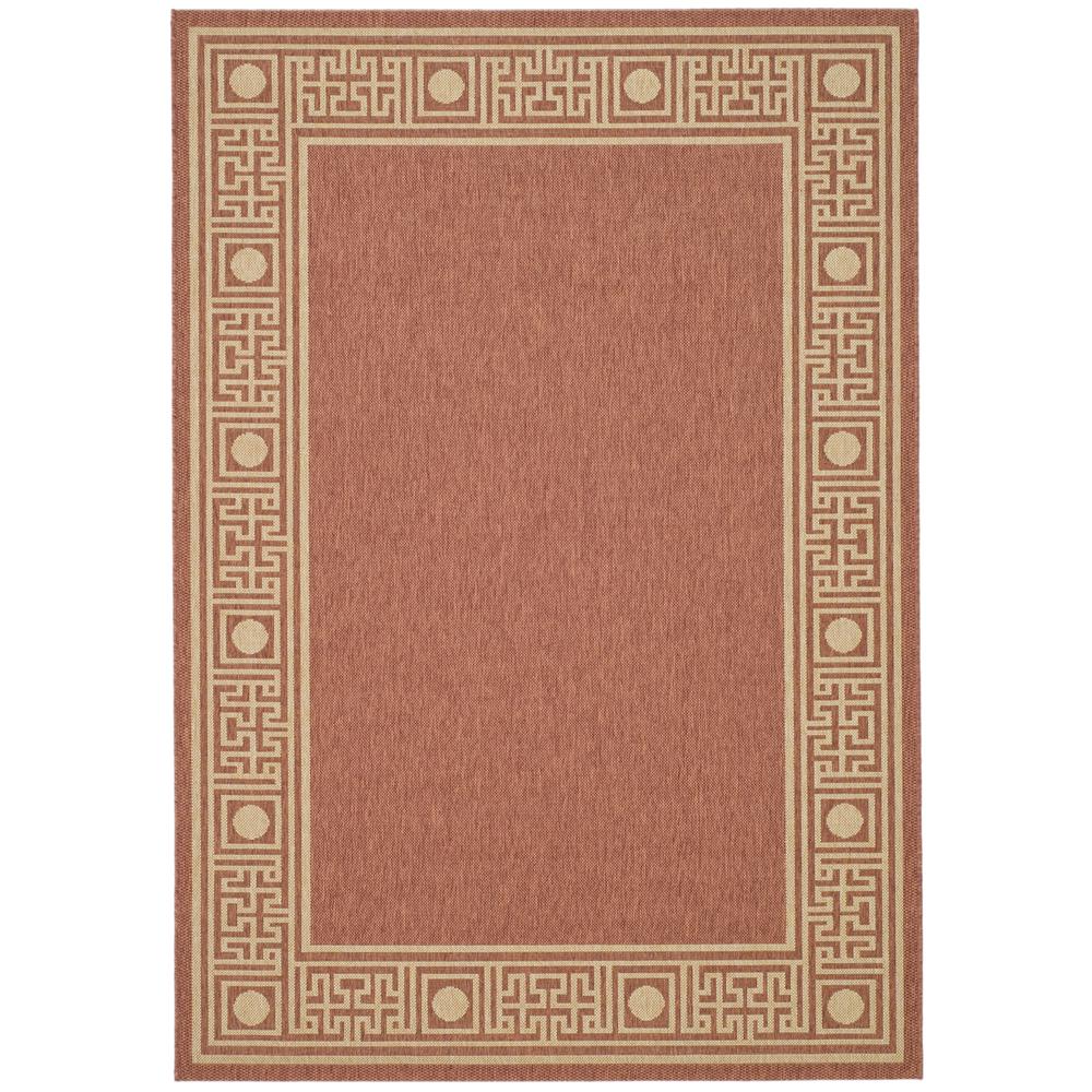 COURTYARD, RUST / SAND, 5'-3" X 7'-7", Area Rug, CY5143A-5. Picture 2