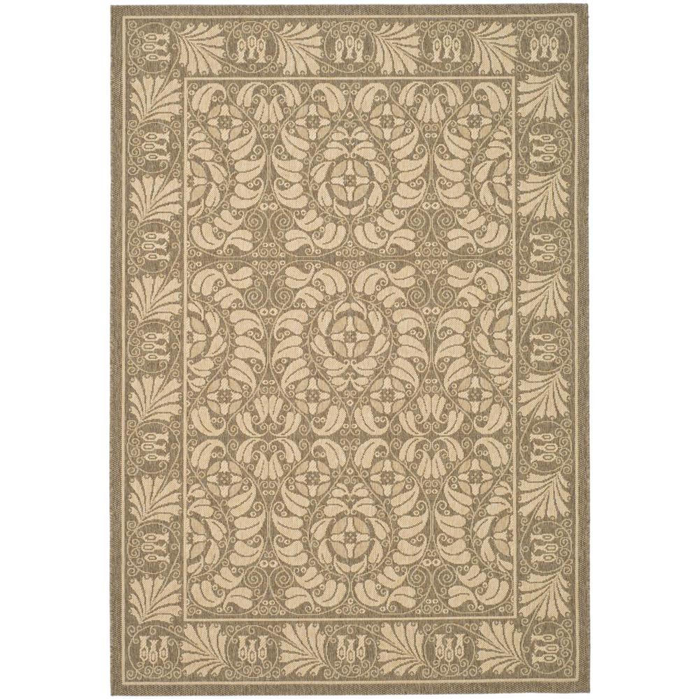 COURTYARD, COFFEE / SAND, 2'-7" X 5', Area Rug, CY5146B-3. Picture 1