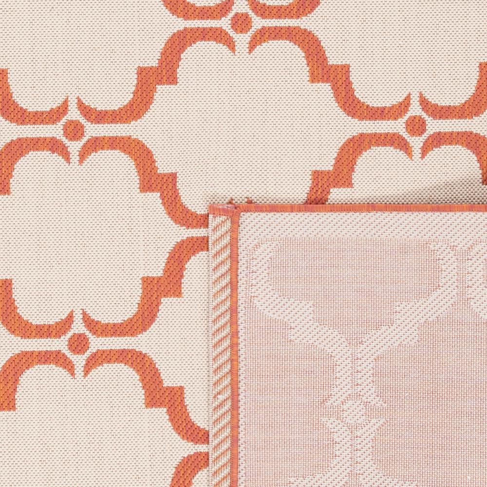 COURTYARD, BEIGE / TERRACOTTA, 5'-3" X 7'-7", Area Rug, CY6009-231-5. Picture 6