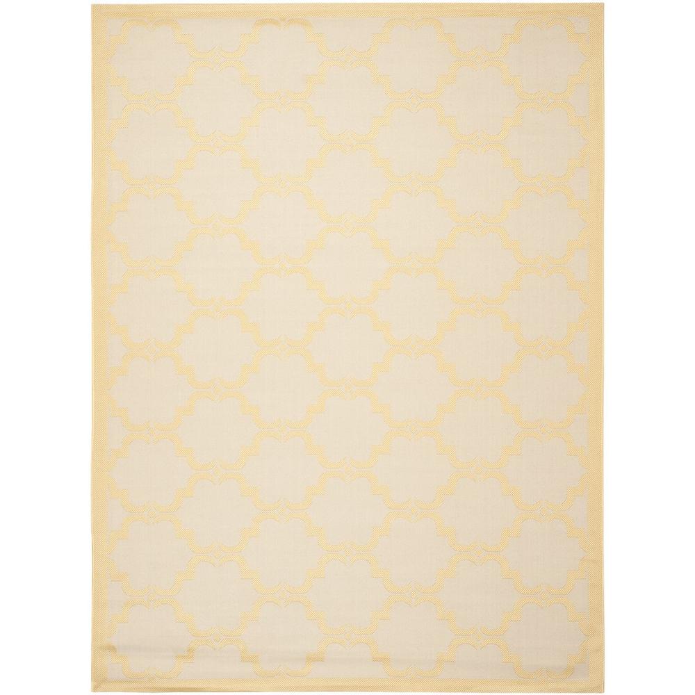 COURTYARD, BEIGE / YELLOW, 8' X 11', Area Rug, CY6009-306-8. Picture 1
