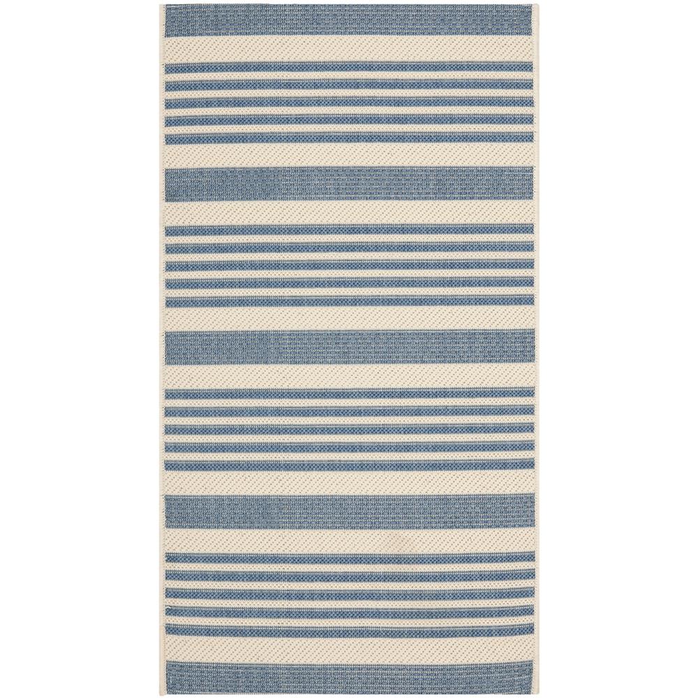 COURTYARD, BEIGE / BLUE, 2' X 3'-7", Area Rug, CY6062-233-2. Picture 1