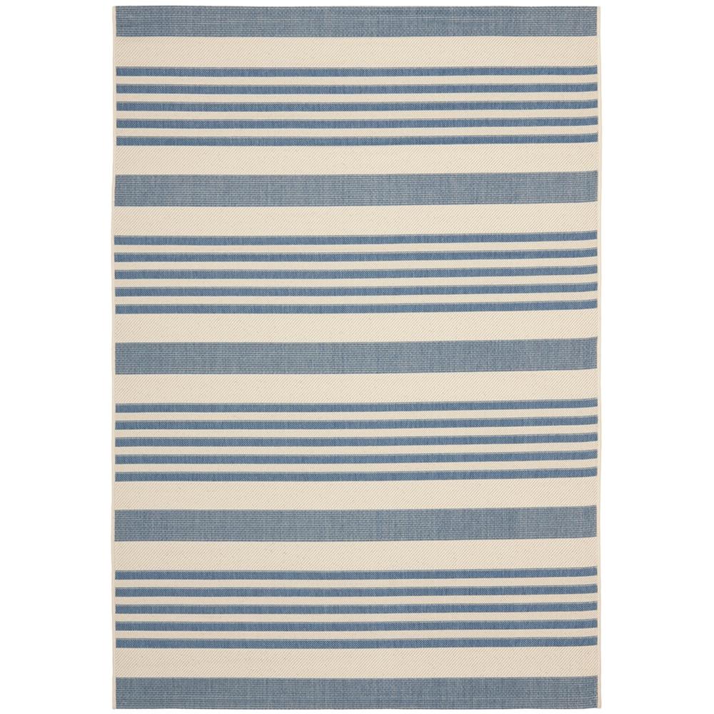COURTYARD, BEIGE / BLUE, 5'-3" X 7'-7", Area Rug, CY6062-233-5. Picture 1