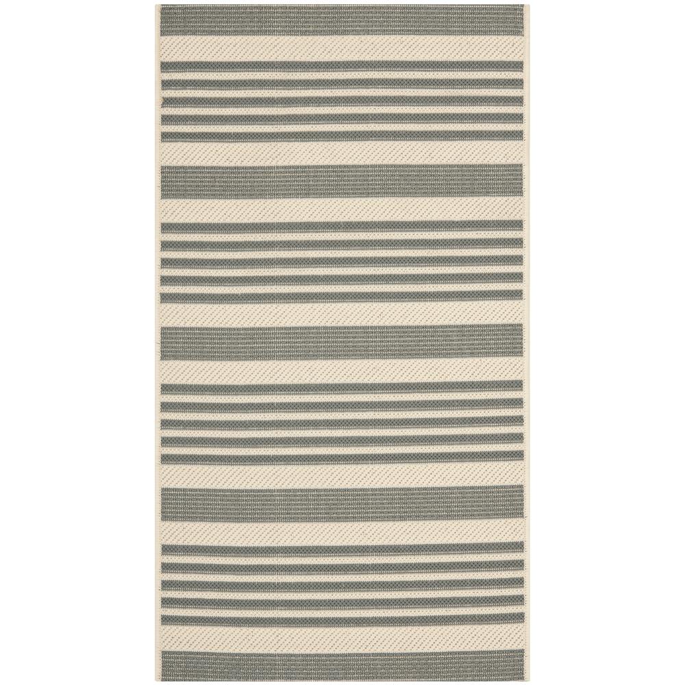 COURTYARD, GREY / BONE, 2' X 3'-7", Area Rug, CY6062-236-2. Picture 2