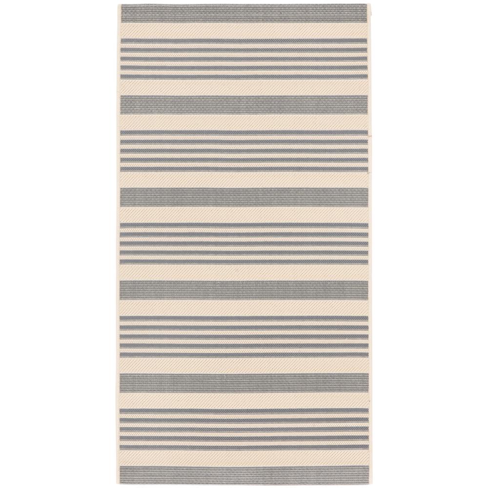COURTYARD, GREY / BONE, 2'-7" X 5', Area Rug, CY6062-236-3. Picture 1